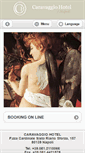 Mobile Screenshot of caravaggiohotel.it